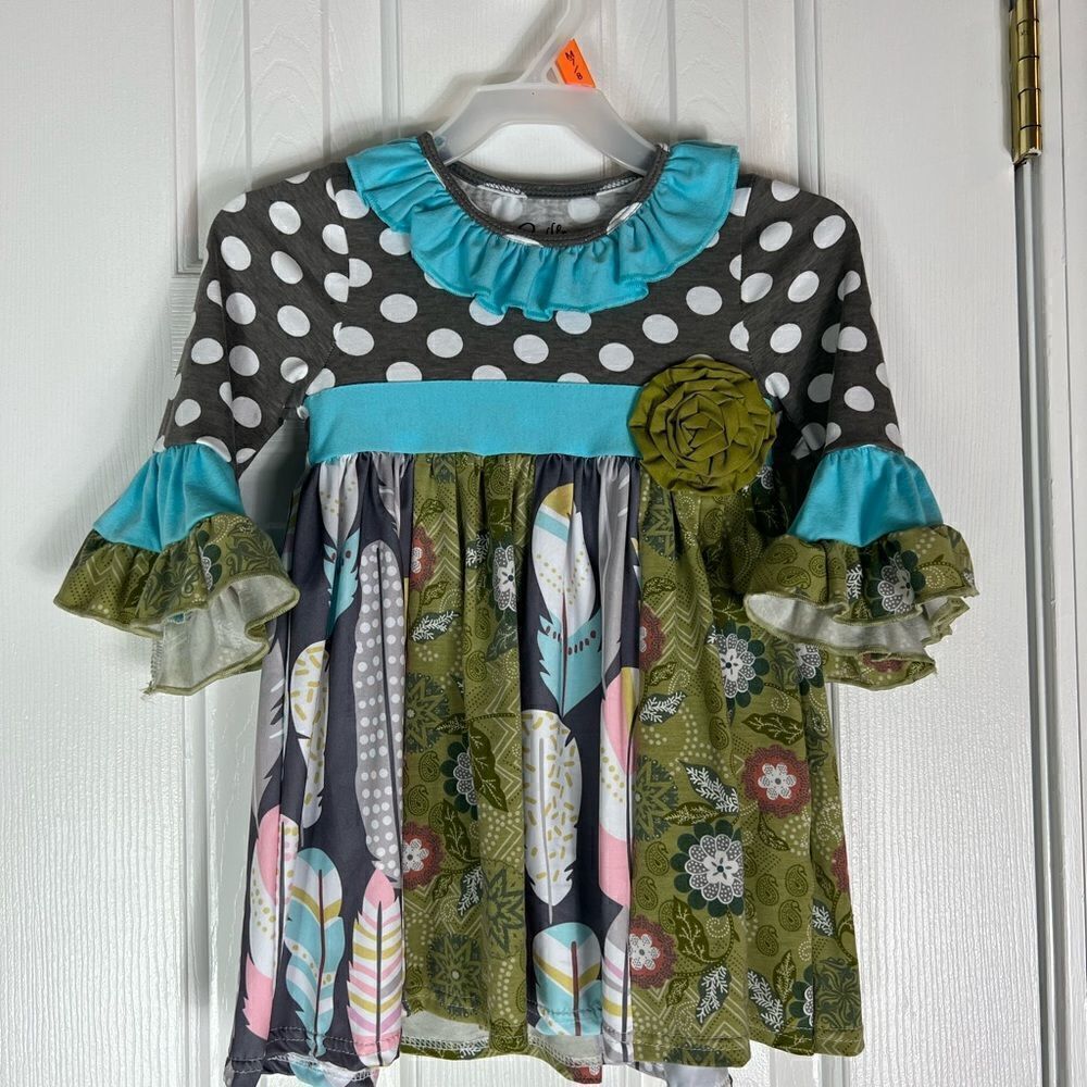 Ruffles Tutu & Lulu Dress Size 2-3t